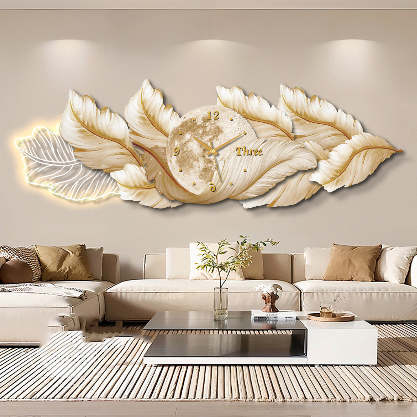 Luxury Watch Wall Clock - Big Size Digital Wall Clocks Luxury