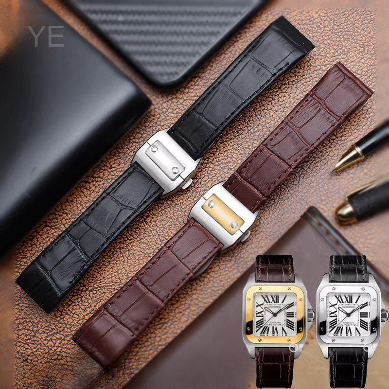 Luxury Watch Cartier - For Cartier Santos Sandoz Series 24.5