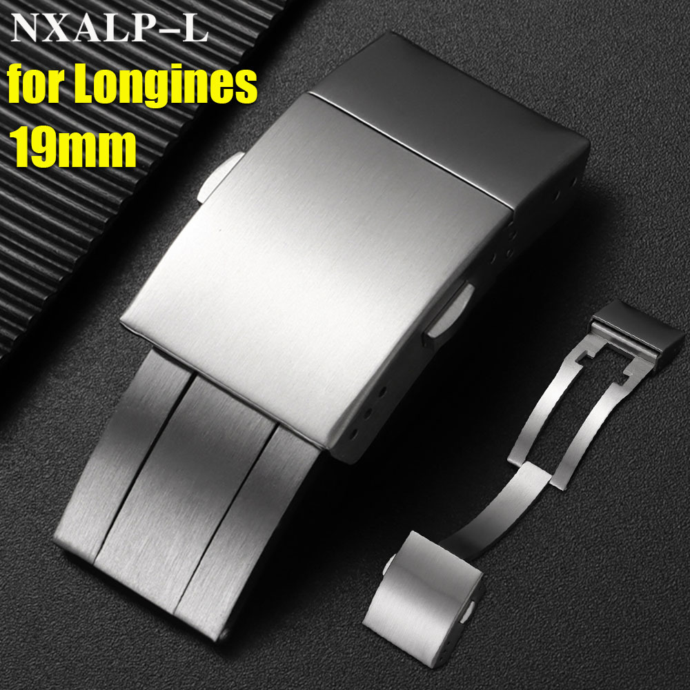 Luxury Watch Longines - 19mm Luxury Stainless Steel Watch Buckle