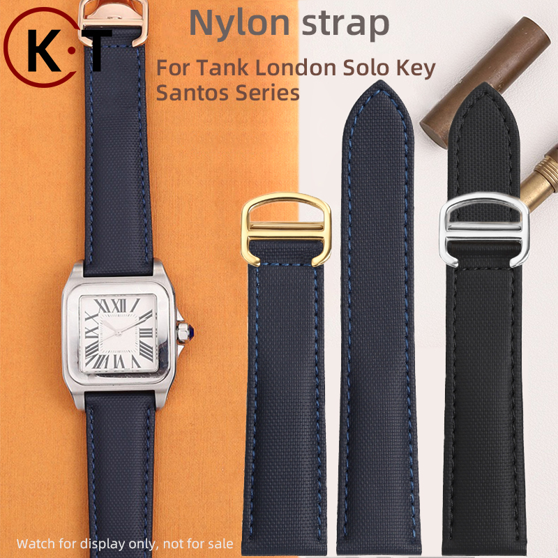 Luxury Watch Cartier - 16mm 18mm 20mm Nylon strap Tank