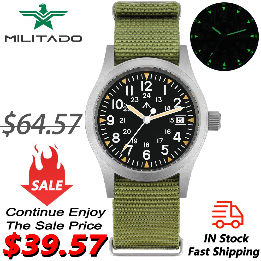 Field Watch Military - Militado ML05 Military Watch Ronda 515