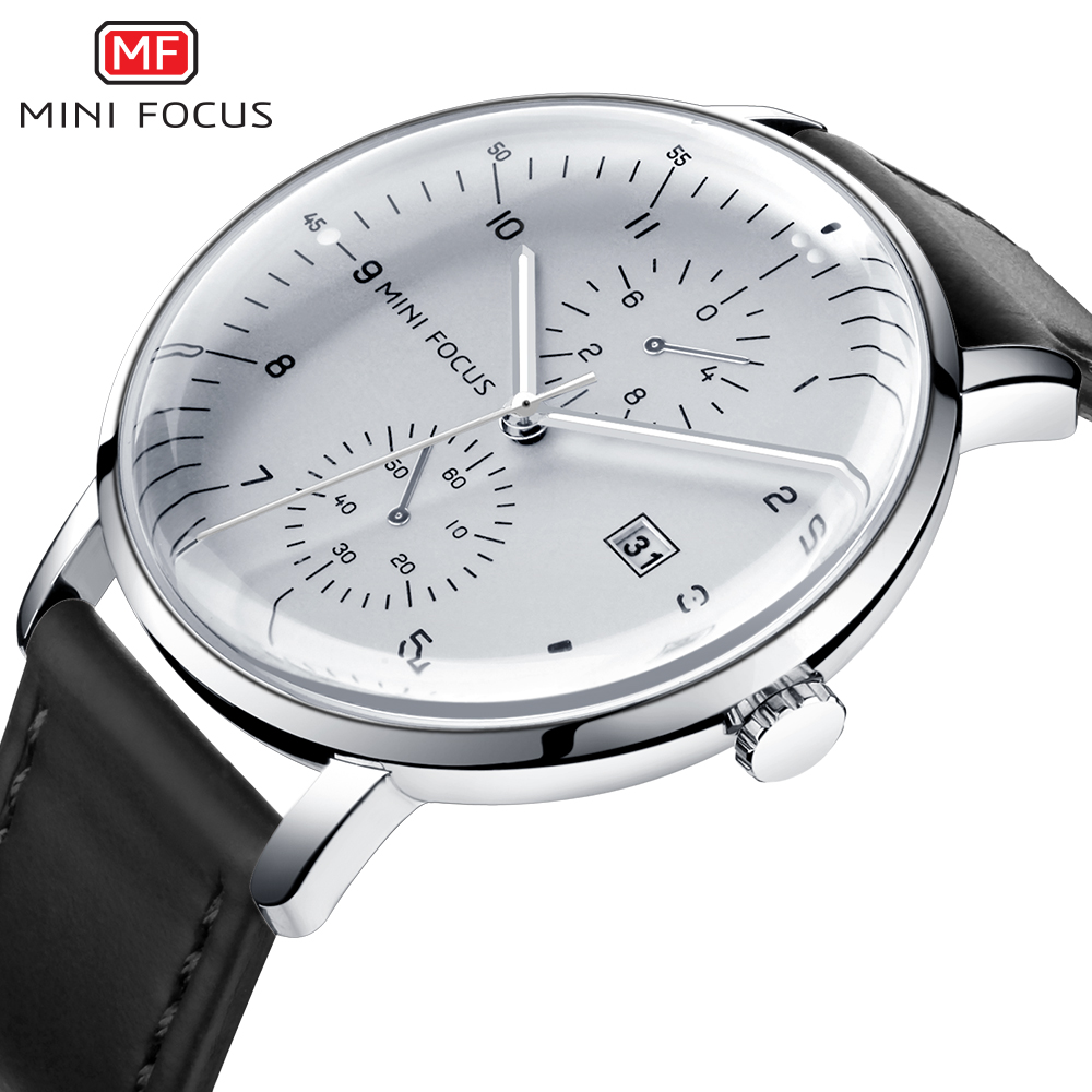 Luxury Watch Magazine - MINI FOCUS Men Watch Top Brand
