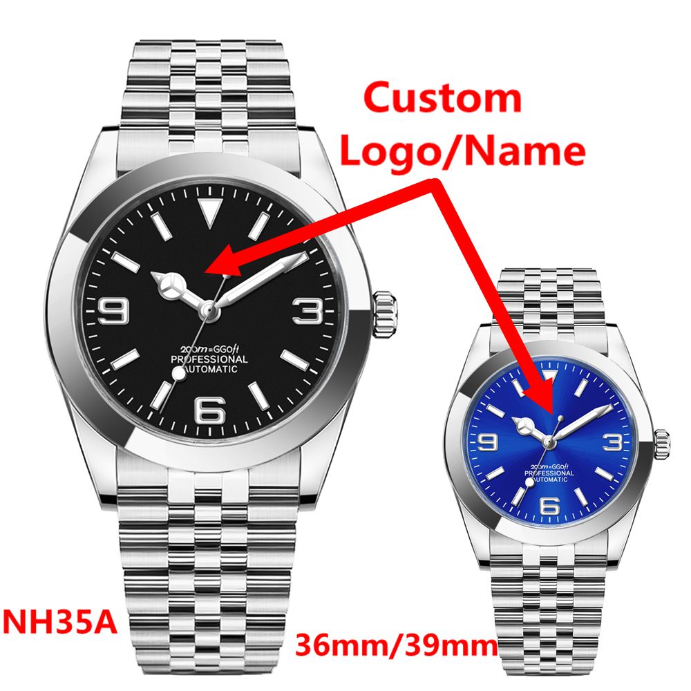 Luxury Watch Straps - Custom Logo Luxury NH35 Watch Women