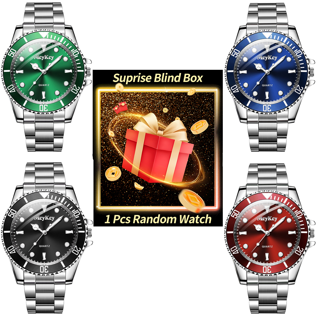 Luxury Watch Display - 1PC Surprise Mystery Watch Blind Box-Luxury