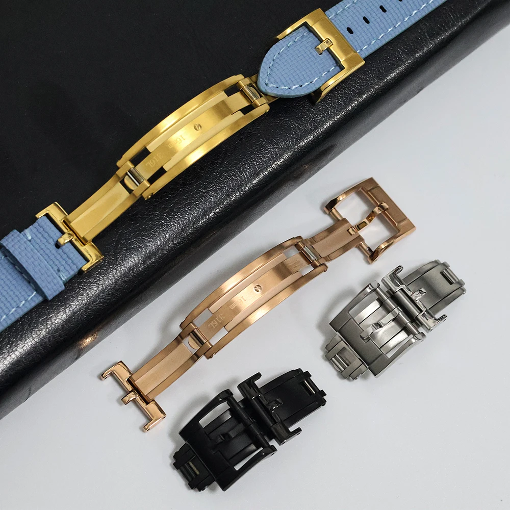 Luxury Watch Longines - 16mm 18mm 20mm Luxury Polished Butterfly