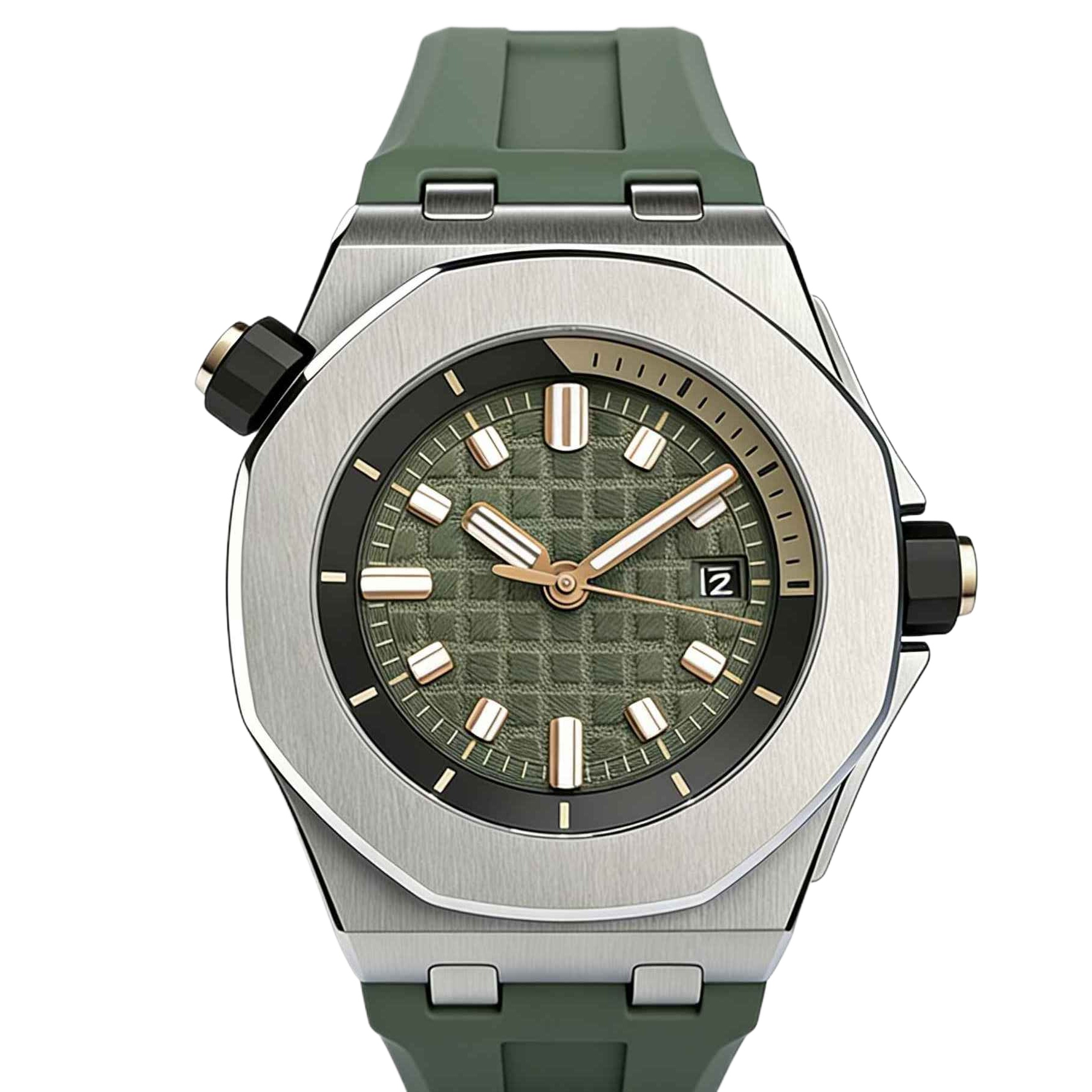 Luxury Watch Display - 42mm Luxury Mens Watches 904L Stainless