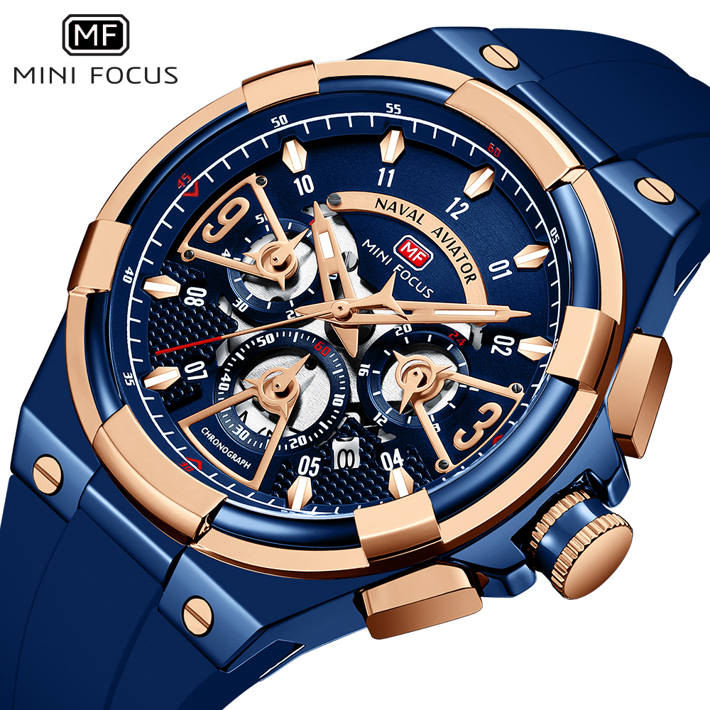 Luxury Watch Magazine - MINI FOCUS Mens Watches Brand Luxury