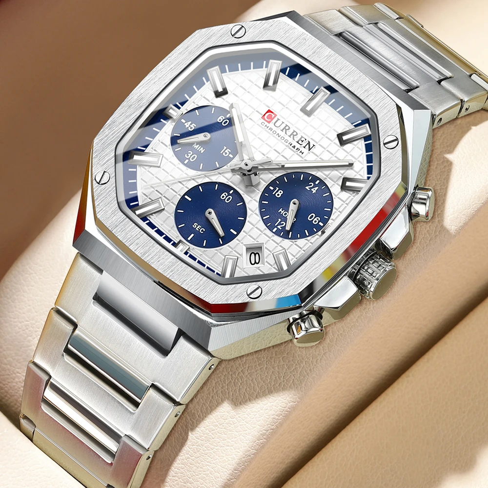 Luxury Watch Magazine - CURREN Men Watch Top Brand Luxury
