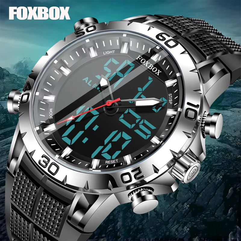 Luxury Watch Magazine - FOXBOX Mens Watches Sports Top Brand