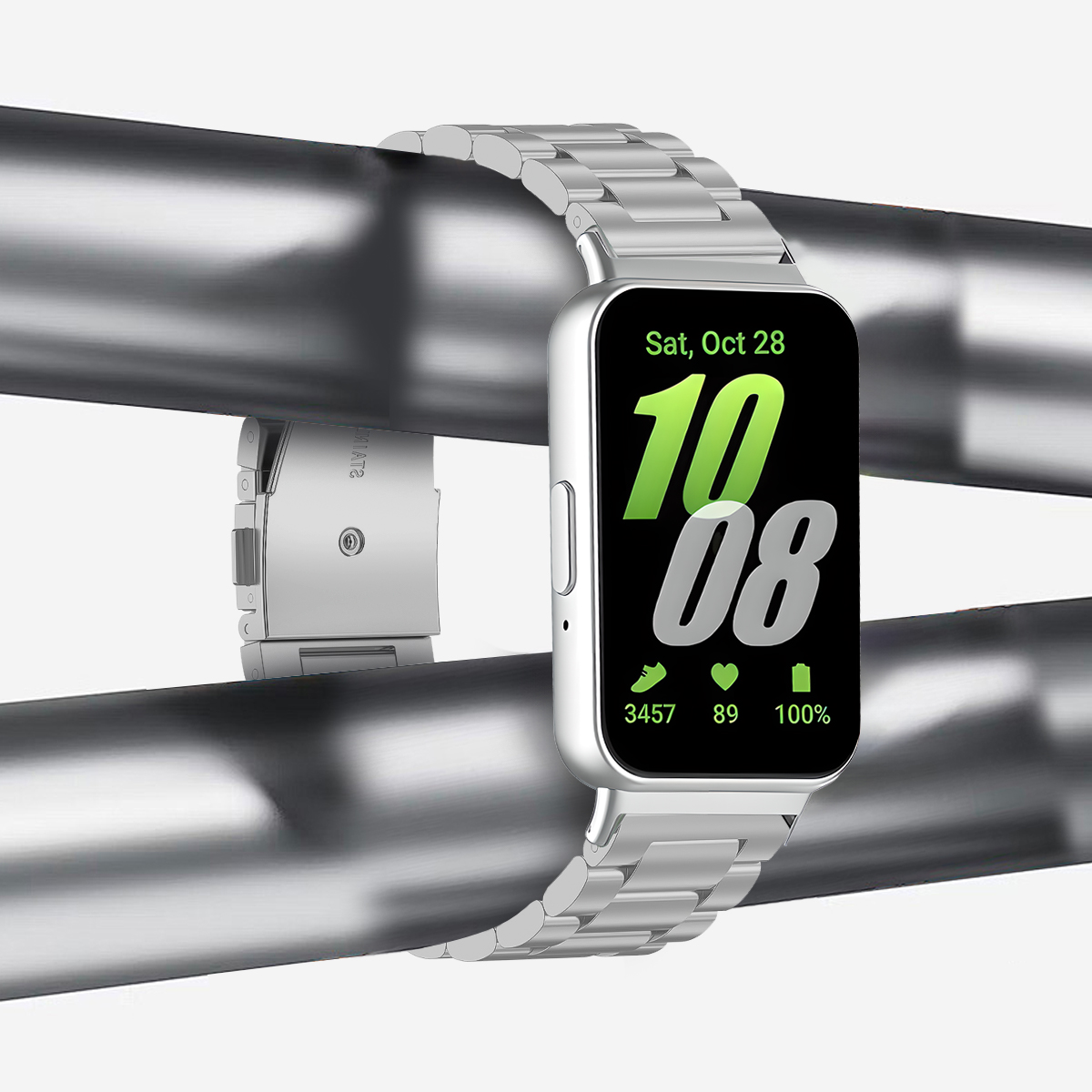 Stainless Steel Strap For Sams - Luxury Watch Galaxy recension och pris