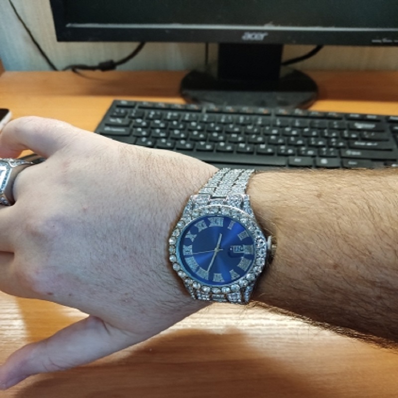 Hip hop Watch Male watch luxur - Luxury Watch Magazine recension och pris
