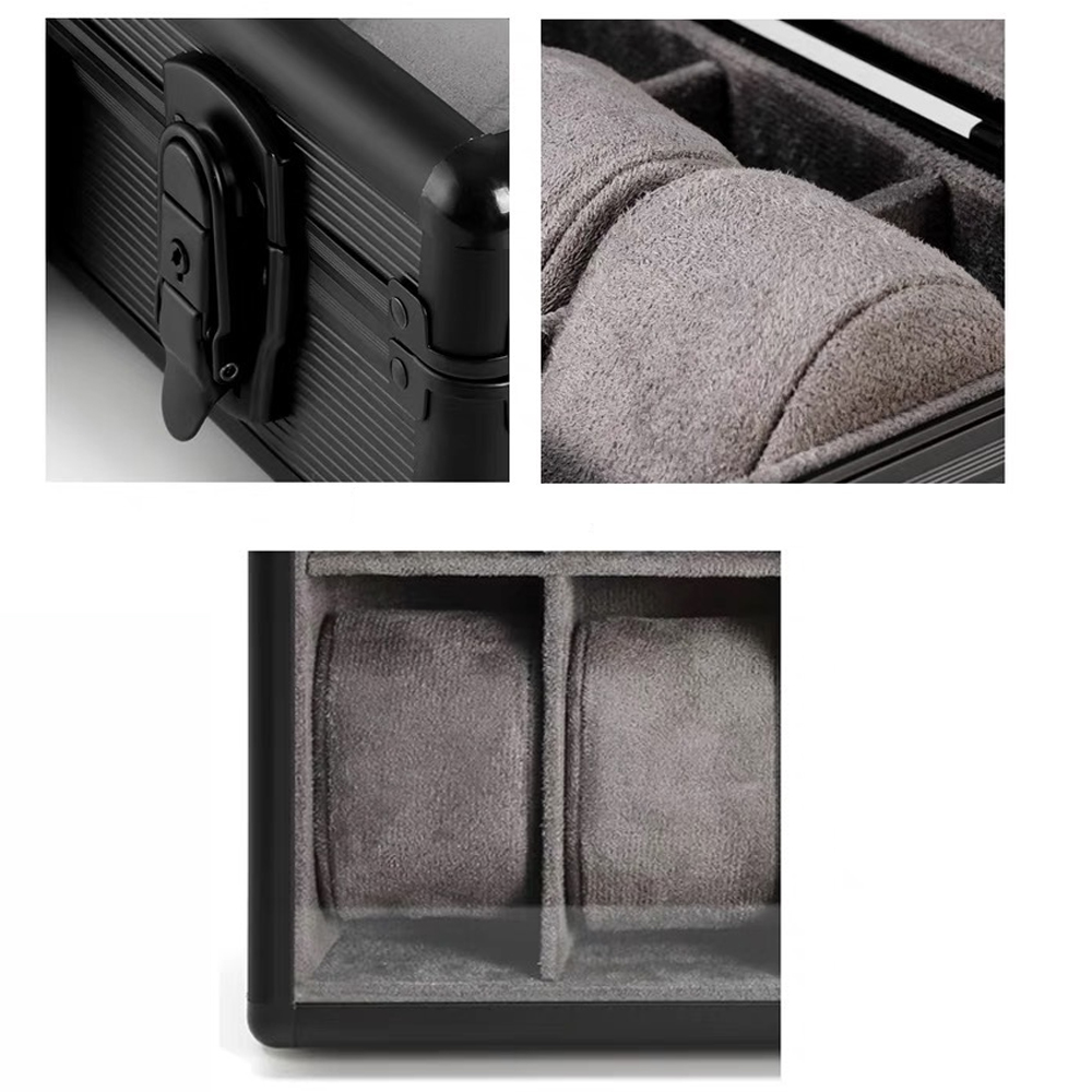 Transparent Display Aluminum G - Luxury Watch Holder For Men recension och pris