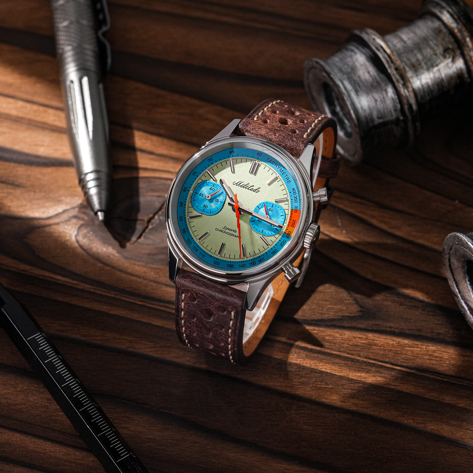 MILITADO New ML23 Chronograph  - Field Watch Military recension och pris