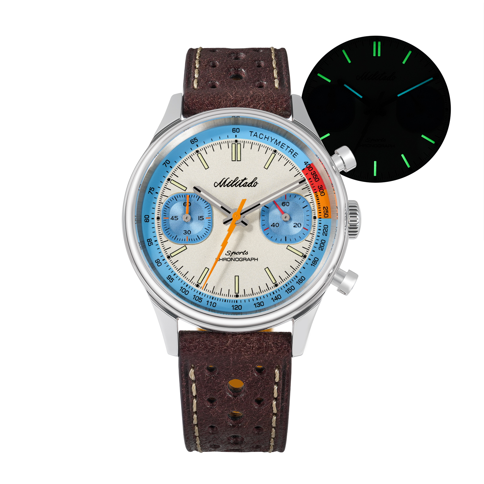 MILITADO New ML23 Chronograph  - Field Watch Military recension och pris
