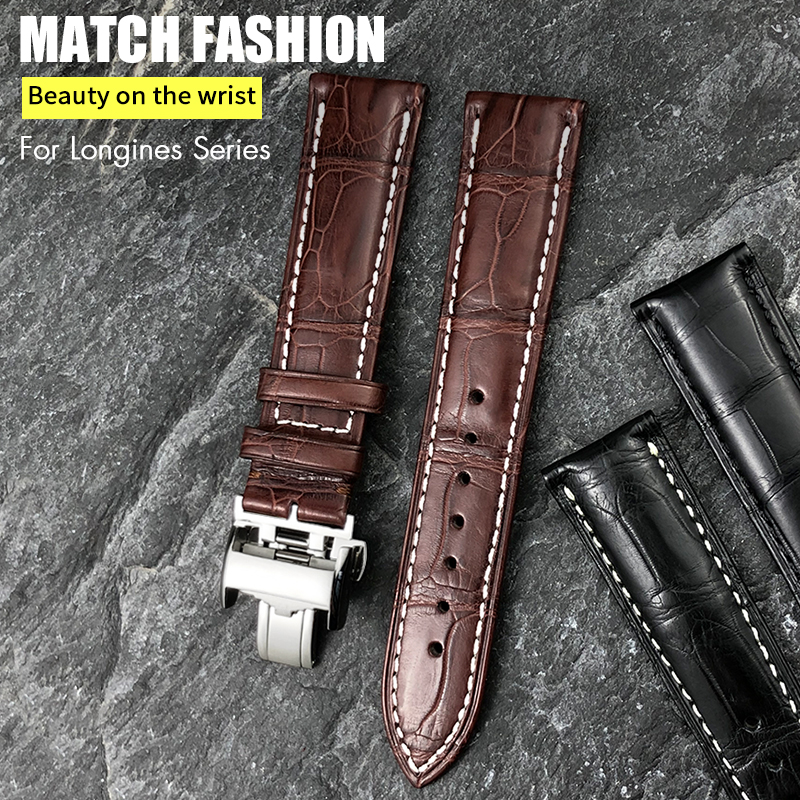 Luxurious Leather Crocodile Sk - Luxury Watch Longines recension och pris