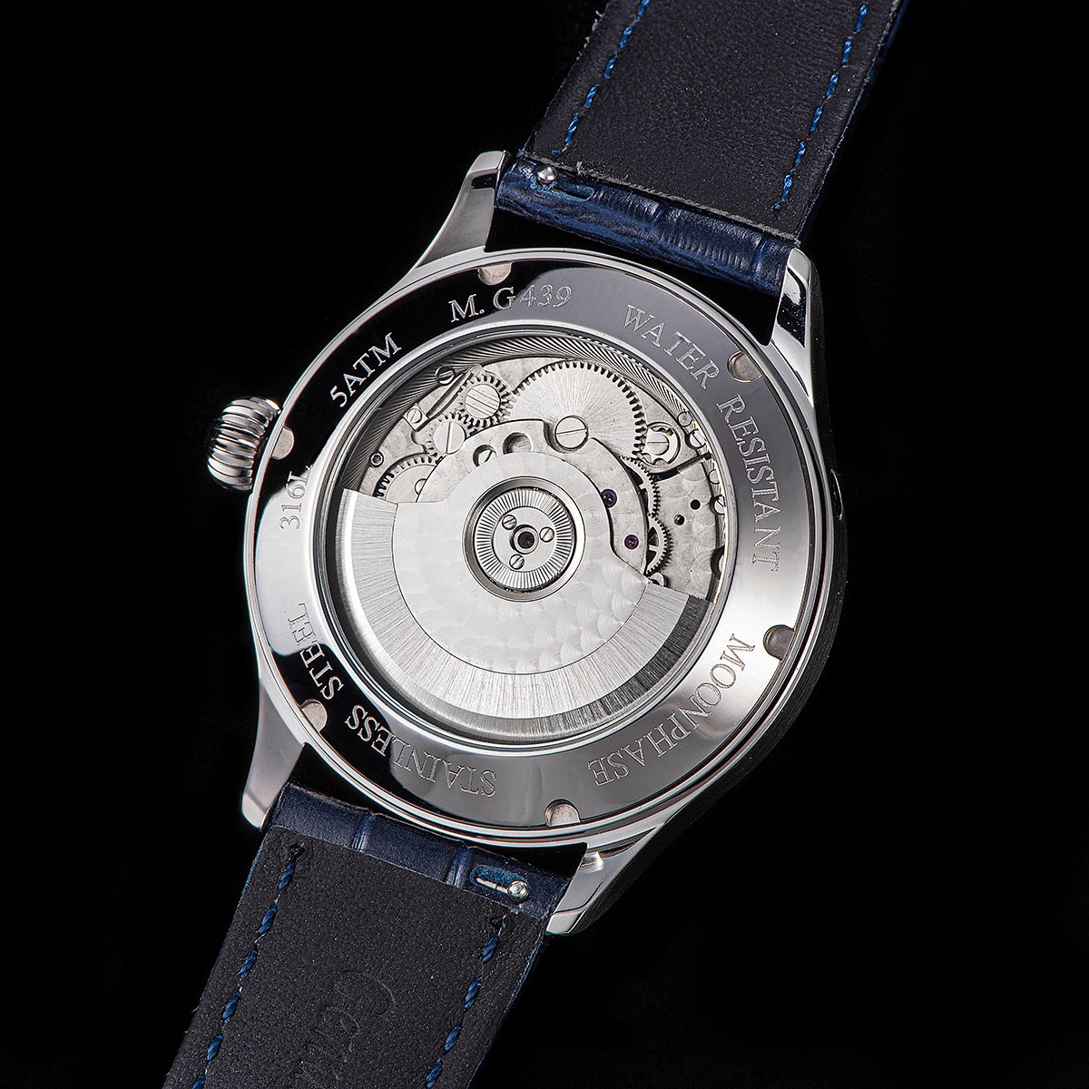Sugess Moonphase Watch of Men  - Moonphase Complication Watch recension och pris