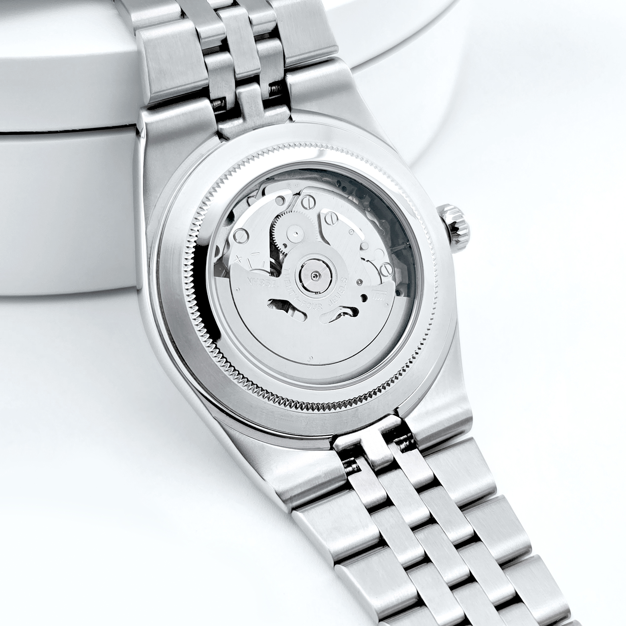 CUSTOM Logo Diy 40mm NH35 Mech - Luxury Watch Straps recension och pris