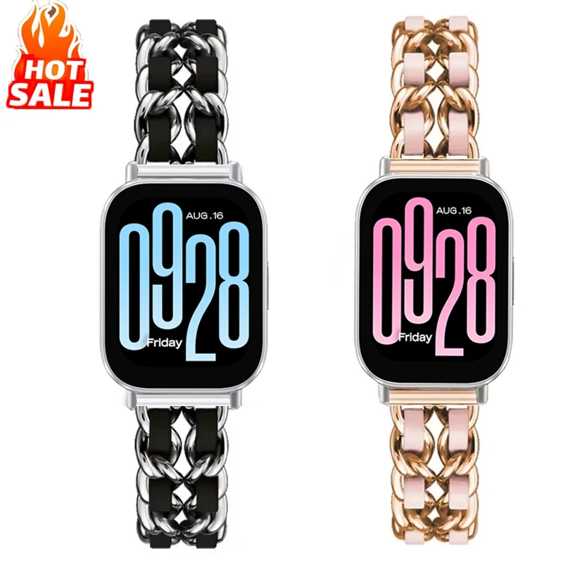 Luxury Leather+metal Band For  - Luxury Watch Galaxy recension och pris