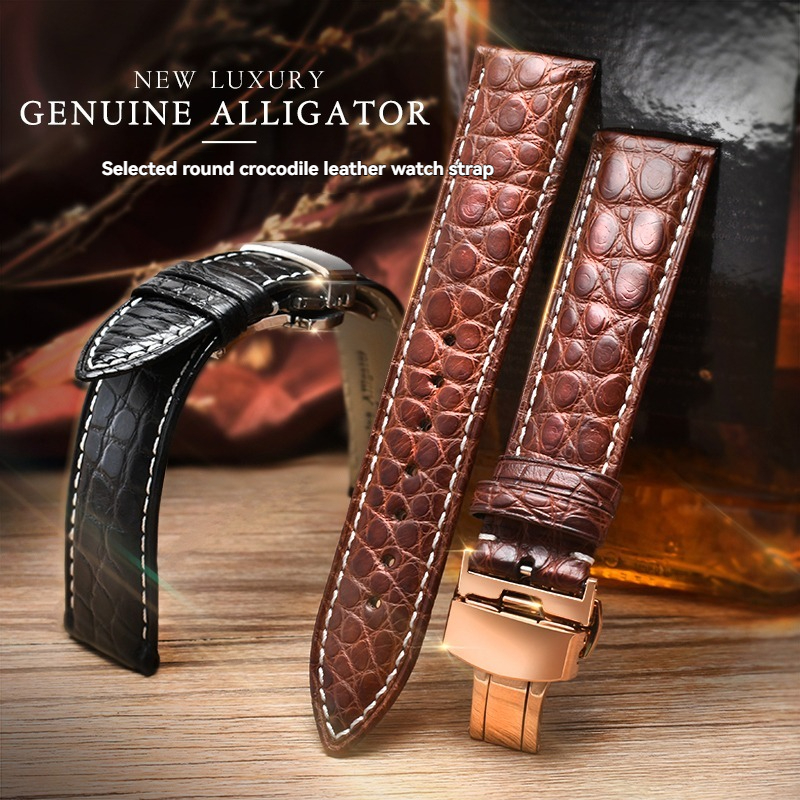 Genuine Crocodile Leather Watc - Luxury Watch Longines recension och pris