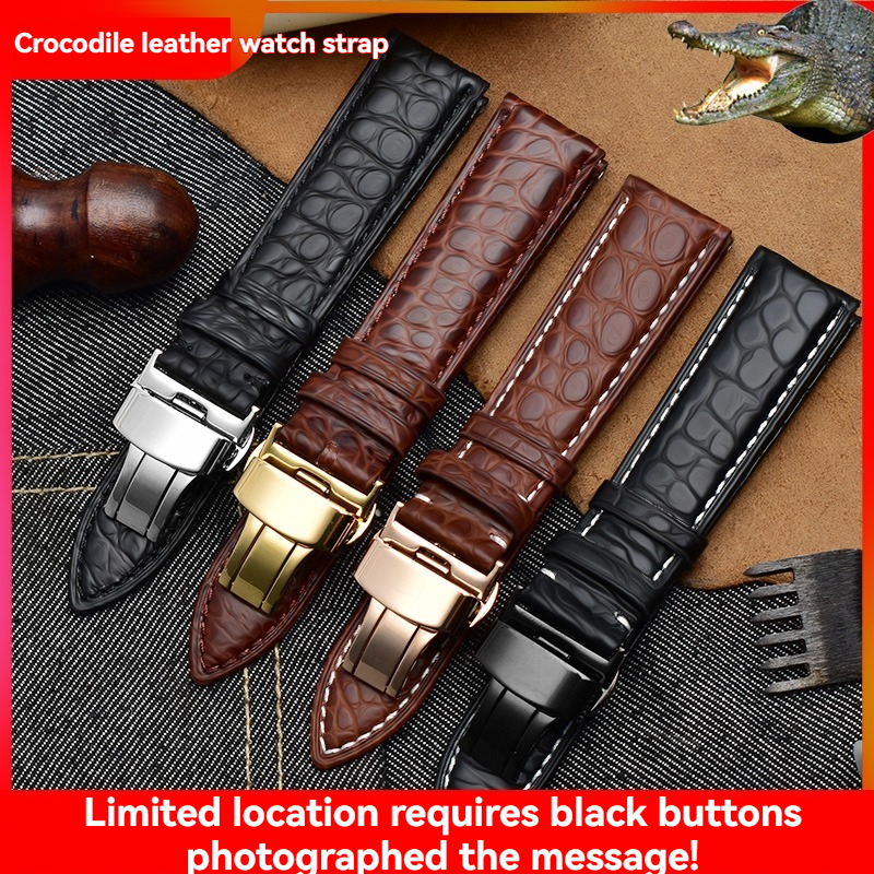 Genuine Crocodile Leather Watc - Luxury Watch Longines recension och pris
