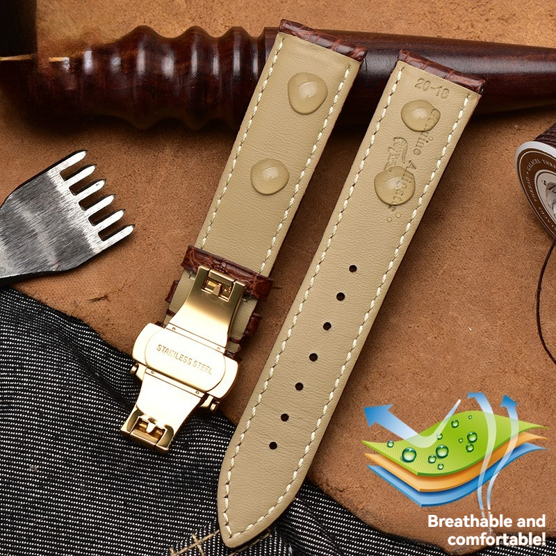 Genuine Crocodile Leather Watc - Luxury Watch Longines recension och pris