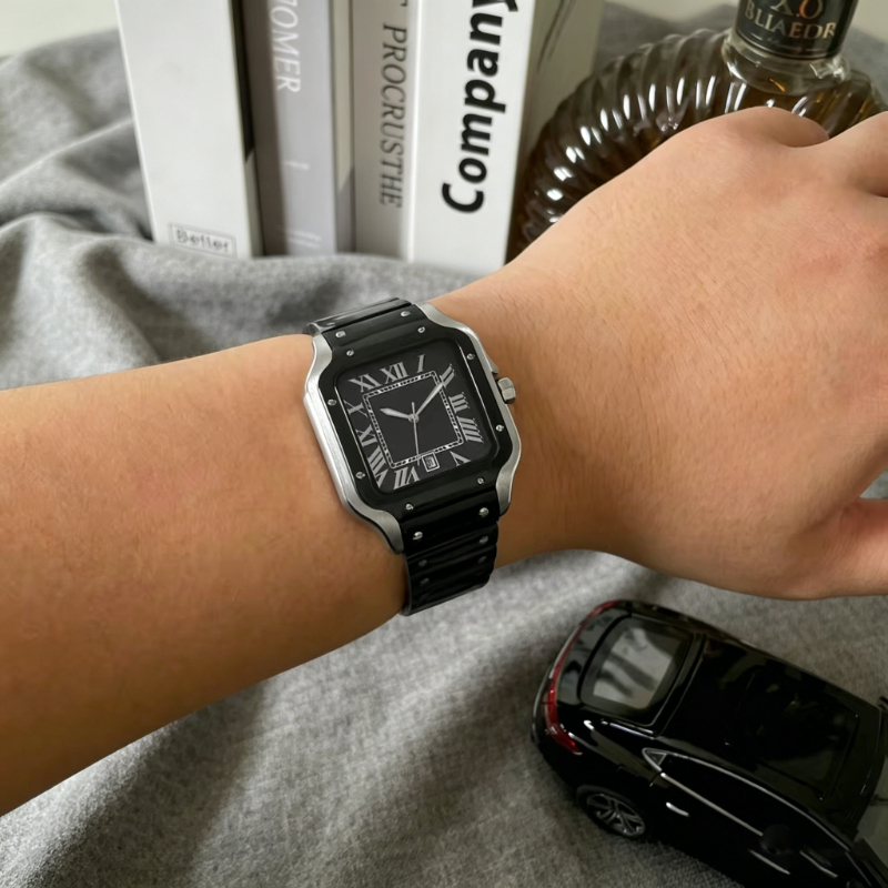 New Luxury Men's Quartz Watch  - Luxury Watch Cartier recension och pris