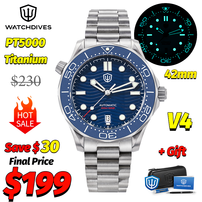 Watchdives WD007 V4 007 NTTD M - Luxury Watch Straps recension och pris