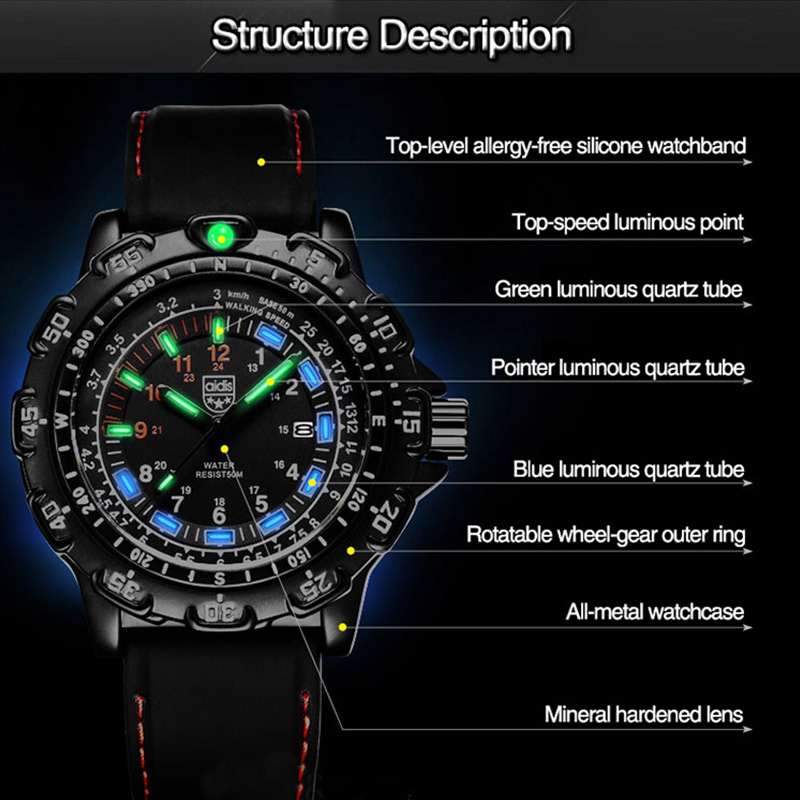 Addies Military Watch Special  - Field Watch Military recension och pris