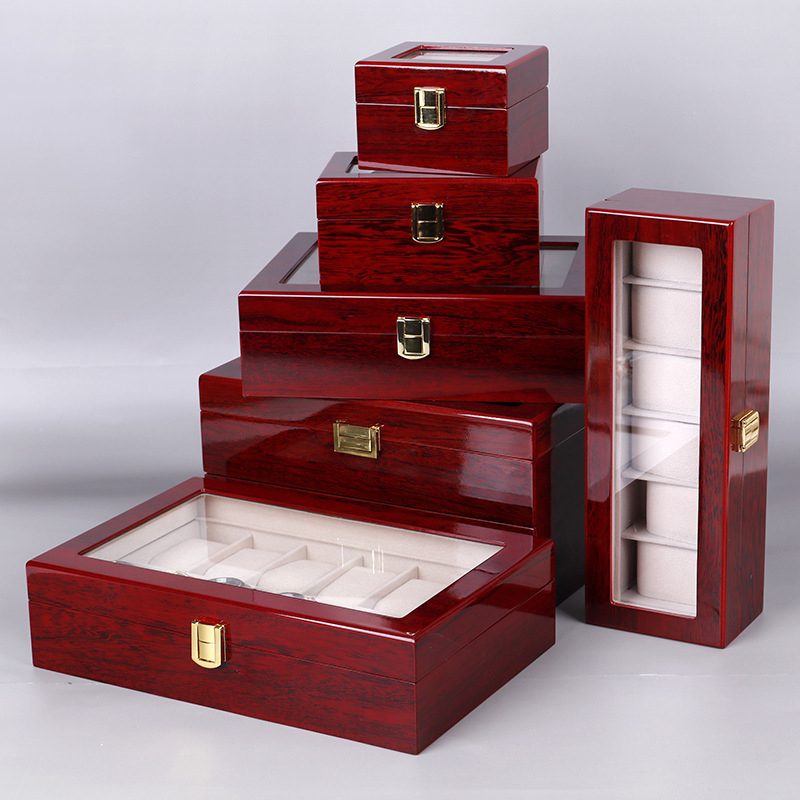 Luxury Wooden Watch Box 1/2/3/ - Luxury Watch Holder For Men recension och pris