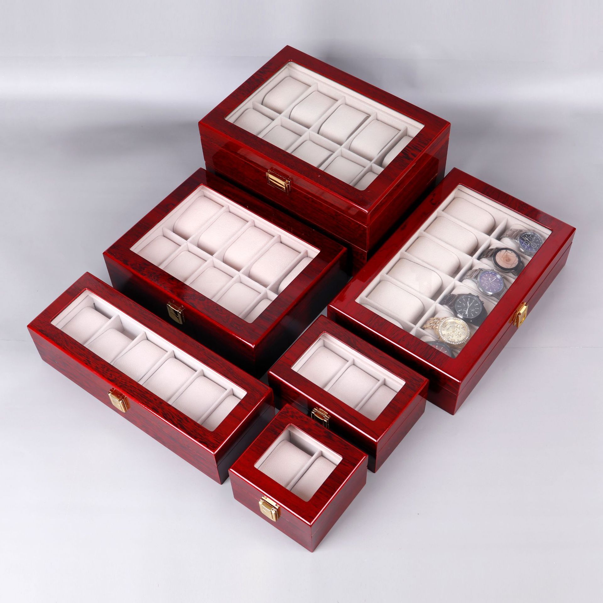 Luxury Wooden Watch Box 1/2/3/ - Luxury Watch Holder For Men recension och pris