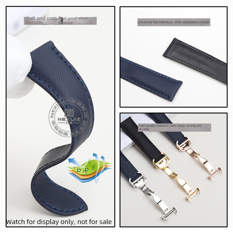 16mm 18mm 20mm Nylon strap Tan - Luxury Watch Cartier recension och pris
