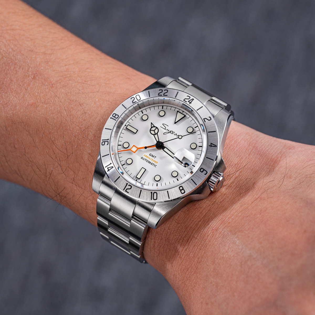 Sugess Men Watch GMT Automatic - Luxury Watch Expensive recension och pris