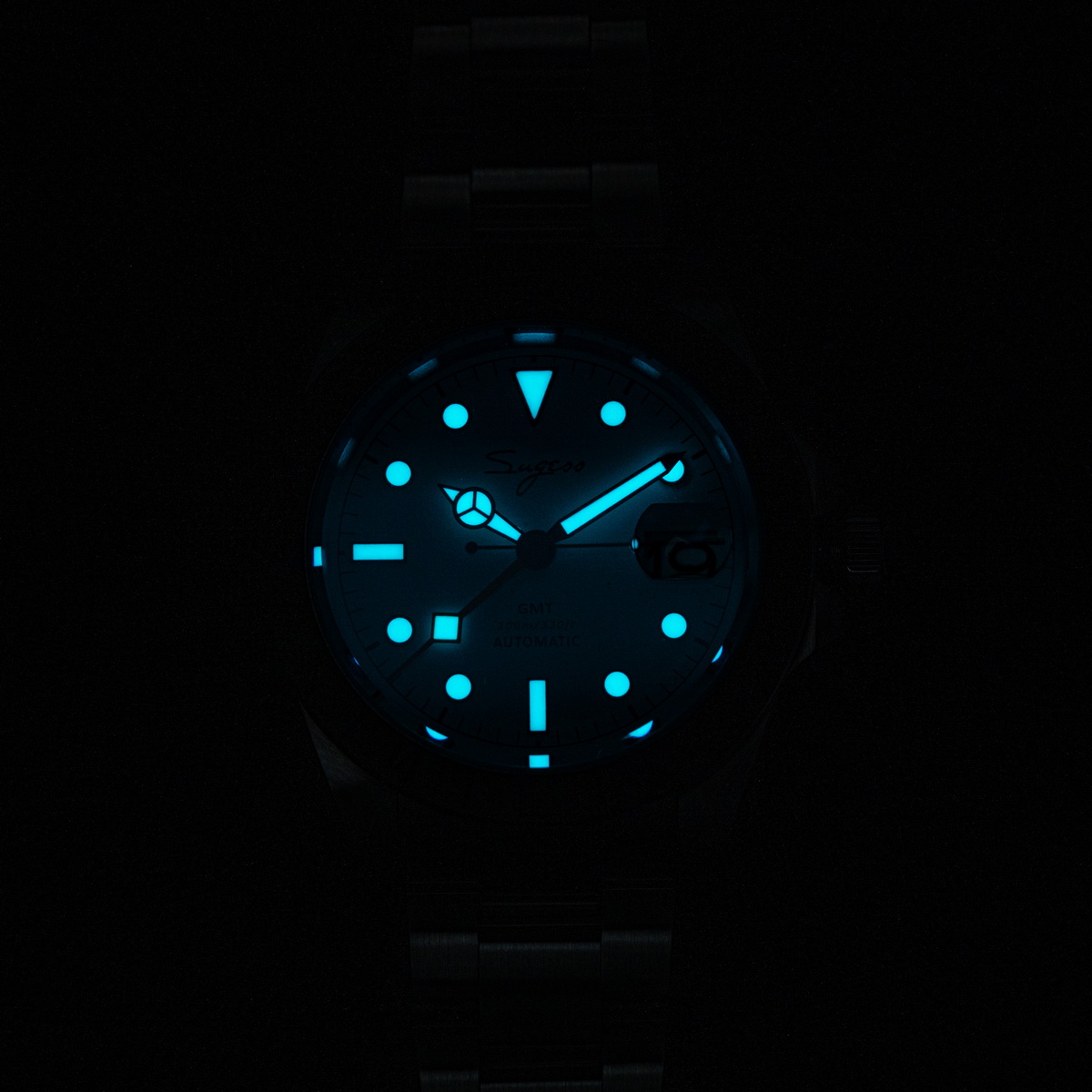 Sugess Men Watch GMT Automatic - Luxury Watch Expensive recension och pris