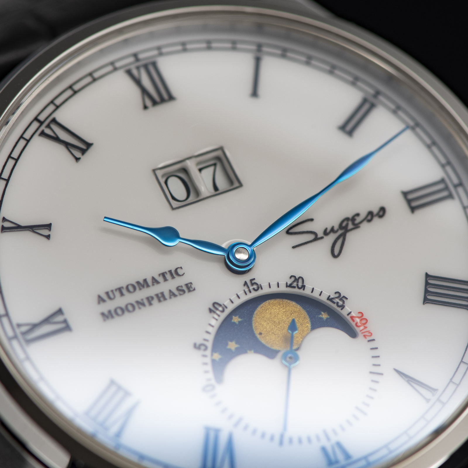 Sugess Watch Tianjin ST25 Auto - Moonphase Complication Watch recension och pris