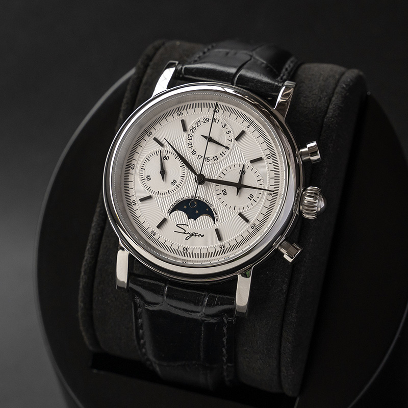 Original Movement ST1908 Suges - Moonphase Complication Watch recension och pris