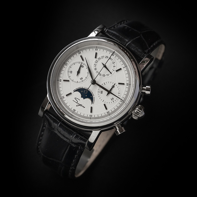 Original Movement ST1908 Suges - Moonphase Complication Watch recension och pris