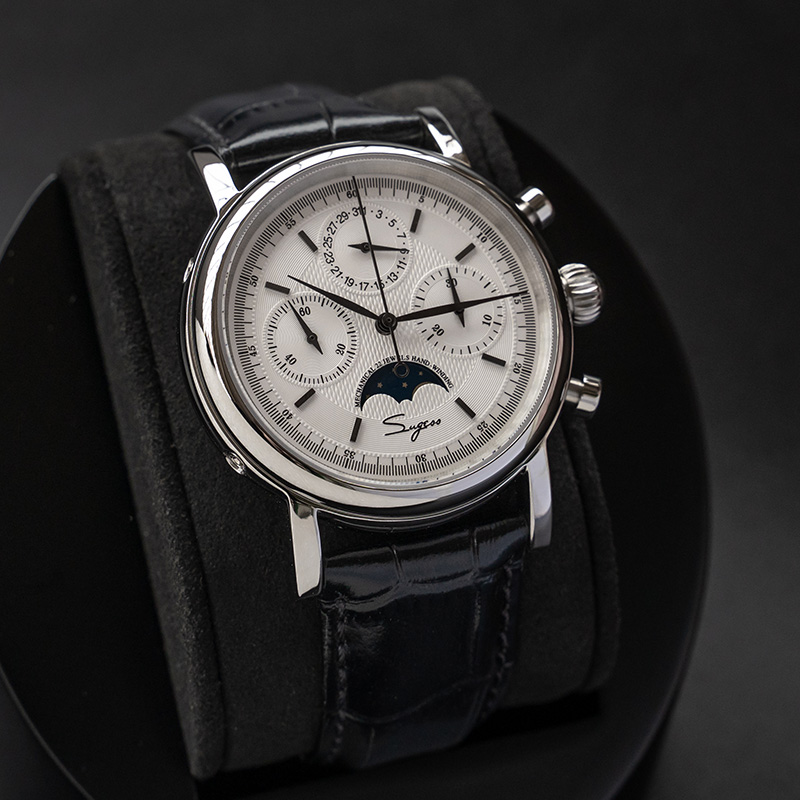Original Movement ST1908 Suges - Moonphase Complication Watch recension och pris