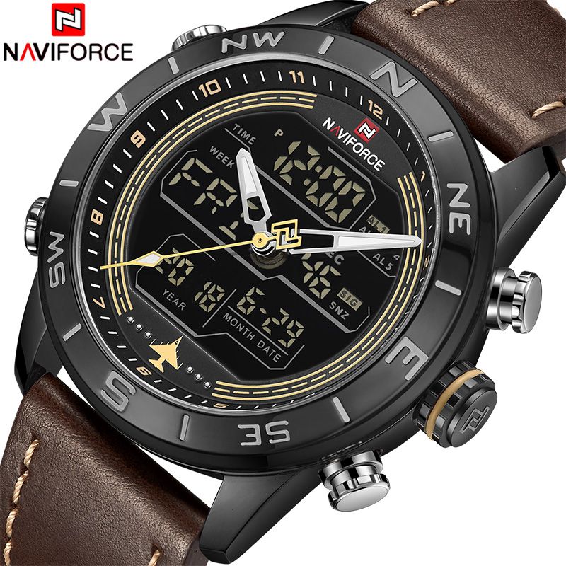 NAVIFORCE Luxury Brand Men Spo - Field Watch Military recension och pris