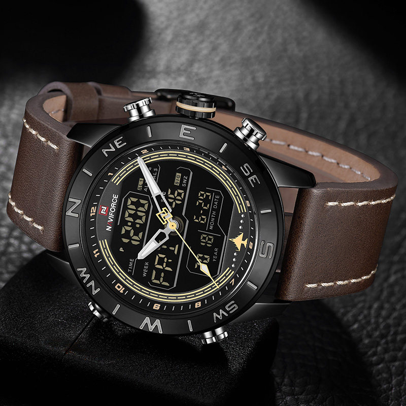 NAVIFORCE Luxury Brand Men Spo - Field Watch Military recension och pris