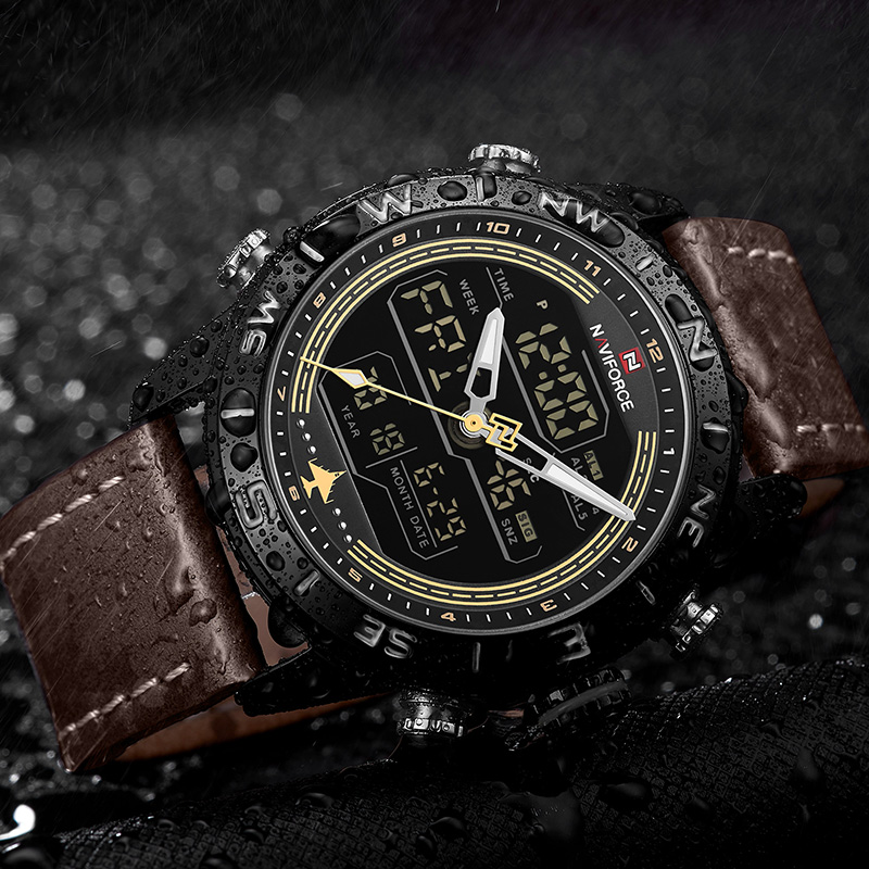 NAVIFORCE Luxury Brand Men Spo - Field Watch Military recension och pris