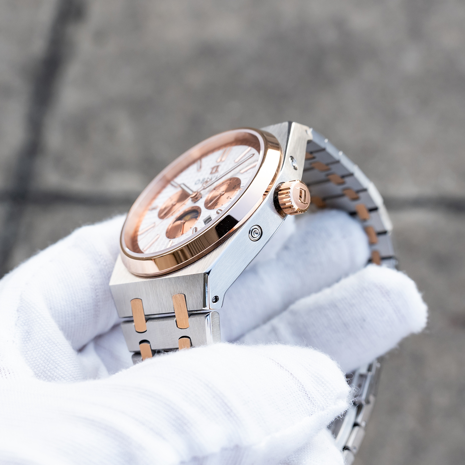 OBLVLO TM-MUT Men's Luxury Aut - Moonphase Complication Watch recension och pris