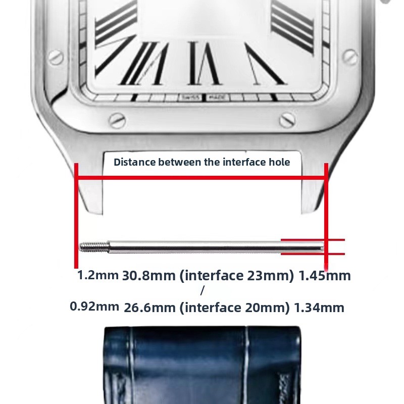 For Cartier Santos 100 Watch S - Luxury Watch Cartier recension och pris