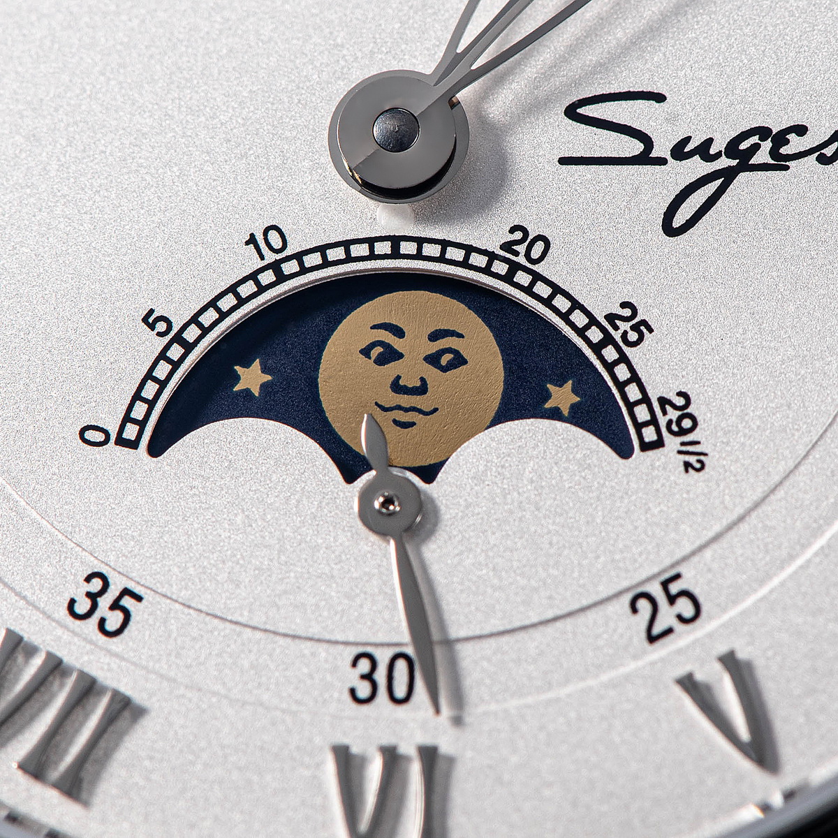 Sugess Automatic Mechanical Wa - Moonphase Complication Watch recension och pris