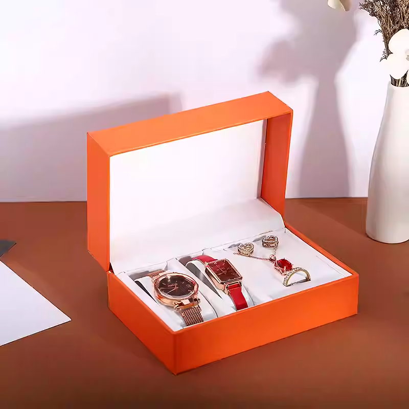 Watch Box Luxury Pu Leather Fa - Luxury Watch Holder For Men recension och pris