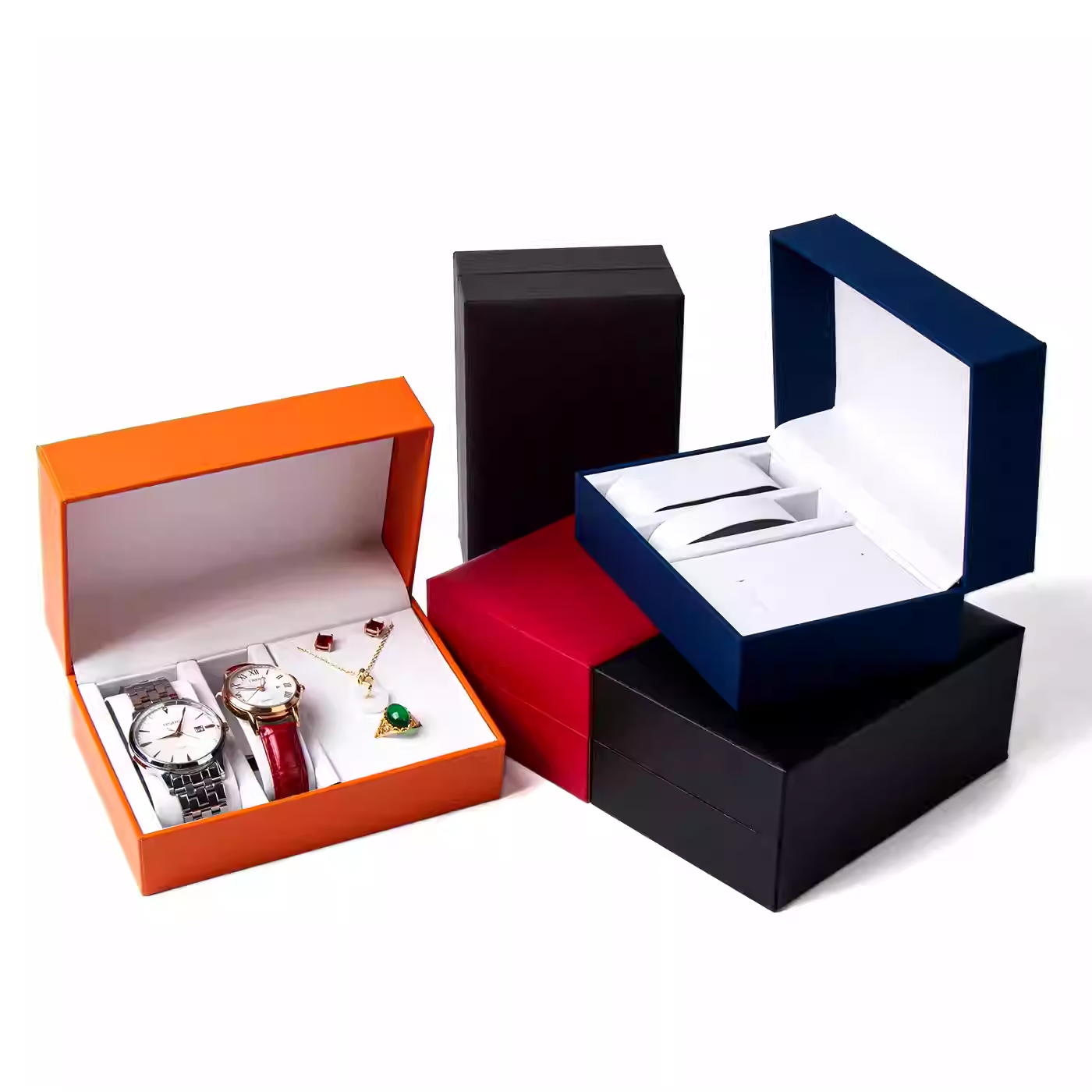 Watch Box Luxury Pu Leather Fa - Luxury Watch Holder For Men recension och pris