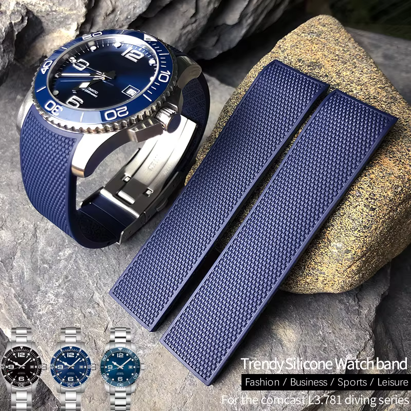 High Quality Silicone Fluorous - Luxury Watch Longines recension och pris