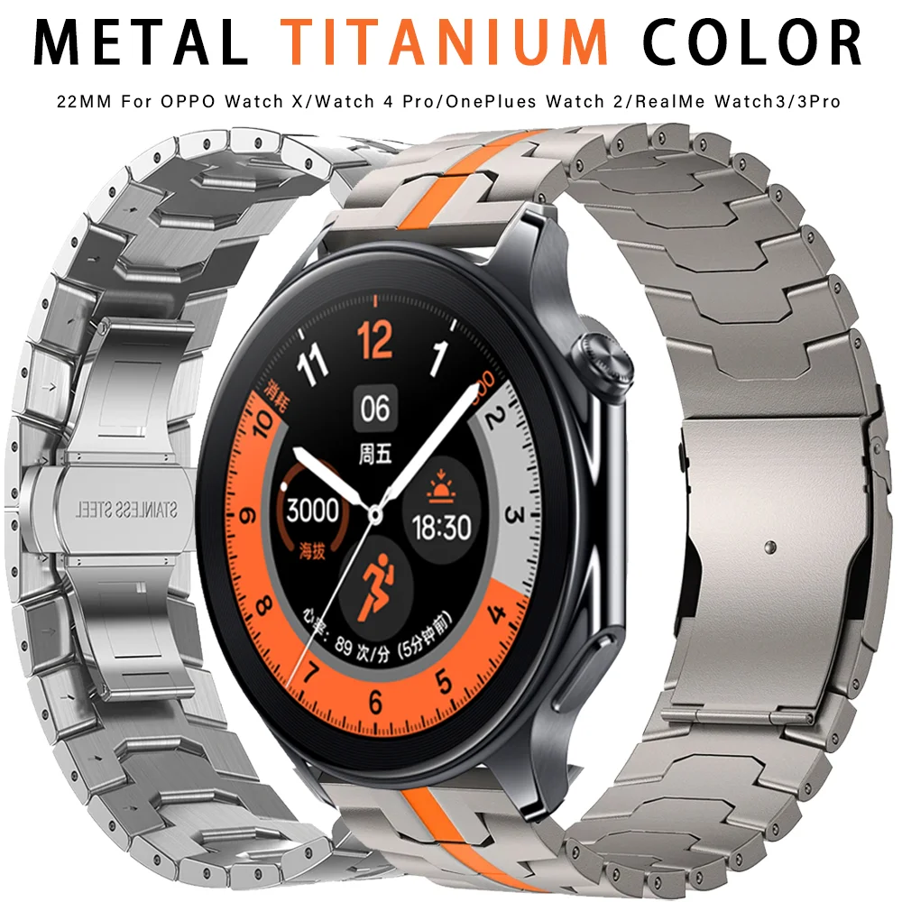 Luxury Stainless Steel Strap F - Luxury X I Watch recension och pris