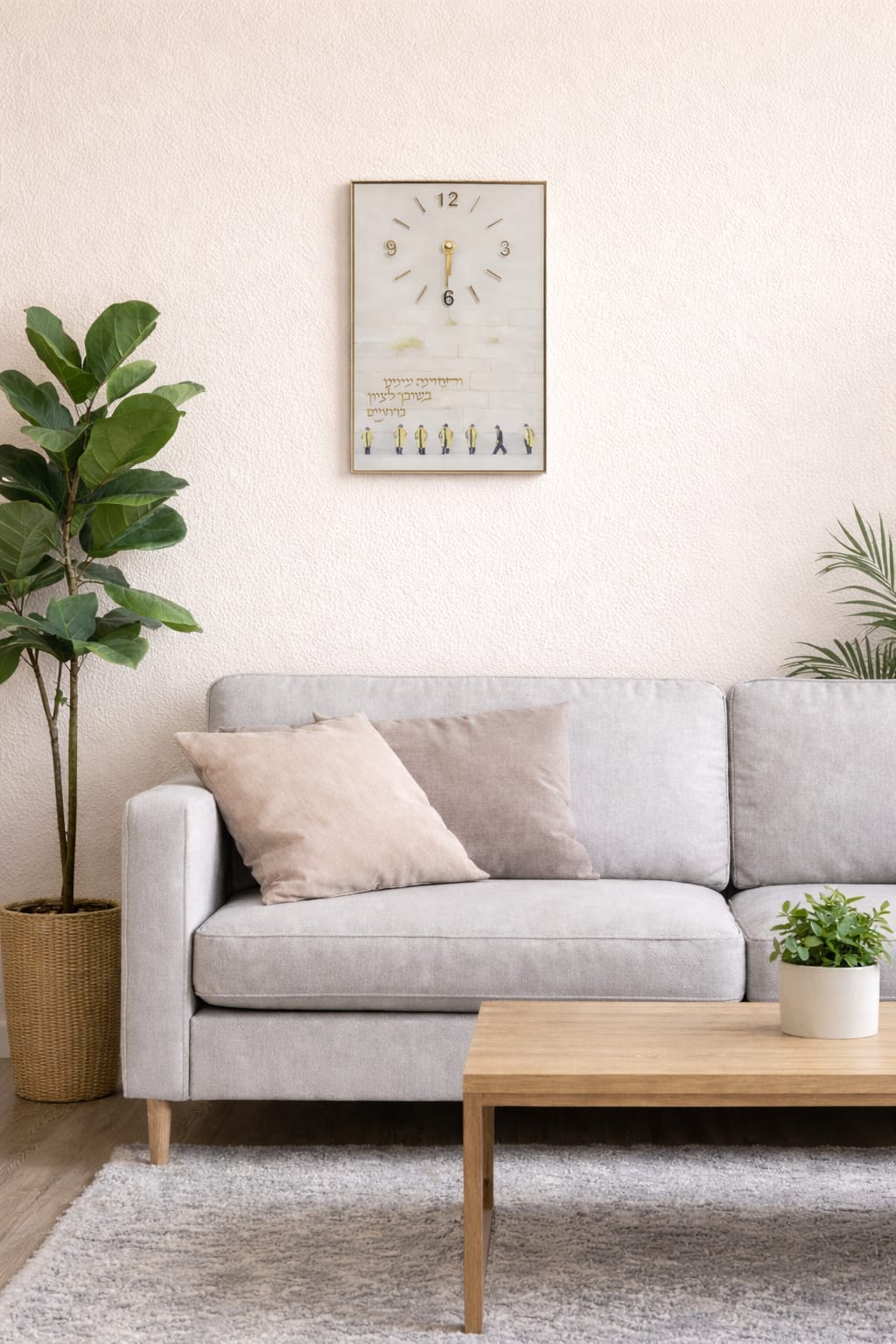 Judaica Luxury Decorative Wall - Luxury Watch Wall Clock recension och pris