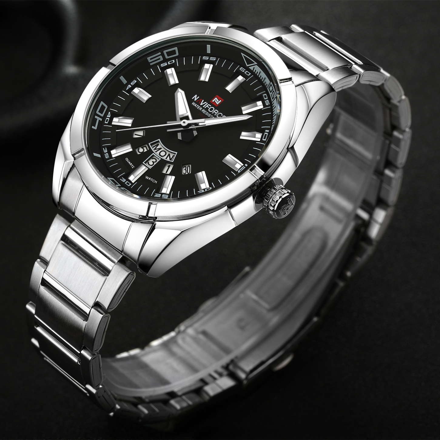 NAVIFORCE Brand Men Watches Bu - Field Watch Military recension och pris