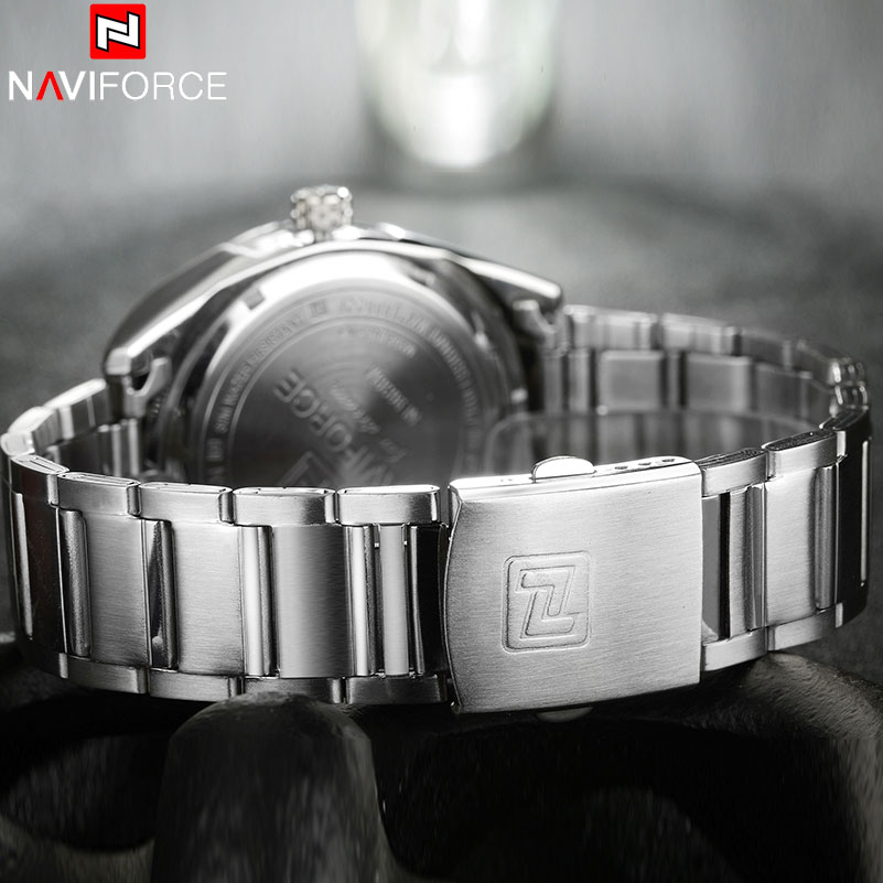 NAVIFORCE Brand Men Watches Bu - Field Watch Military recension och pris